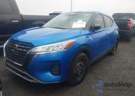 2021 Nissan Kicks S Xtronic Cvt z USA, uszkodzony, nr VIN 3N1CP5BV9ML550839